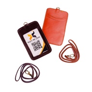 GANTUNGAN KBL Premium Genuine Leather ID Card Holder 1 Slot ID Card Holder