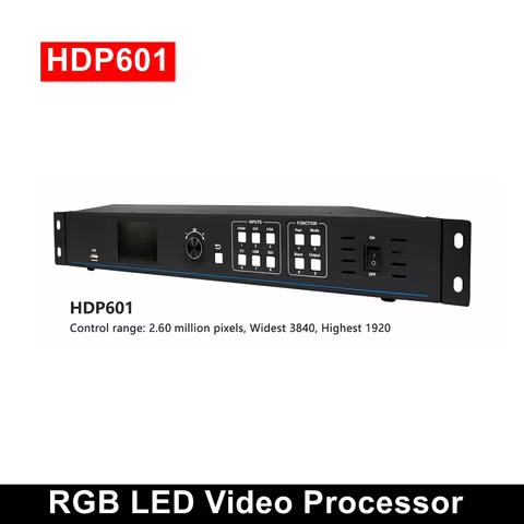 Huidu HDP601 Video Processor Use For LED Display Screen HD P601 Advertising TV Wall Processor