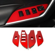 aihei กระจกหน้าต่างรถยกปุ่มสวิทช์trimสำหรับtoyota Rav4 2019 2020 2021 2022 2023 Rav 4 Xa50 Hybridอุป