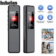 HSHELAN MP3 Player, HD Noise Reduction 1536Kbps Recording Digital Voice Recorder Pen, Max Support 12