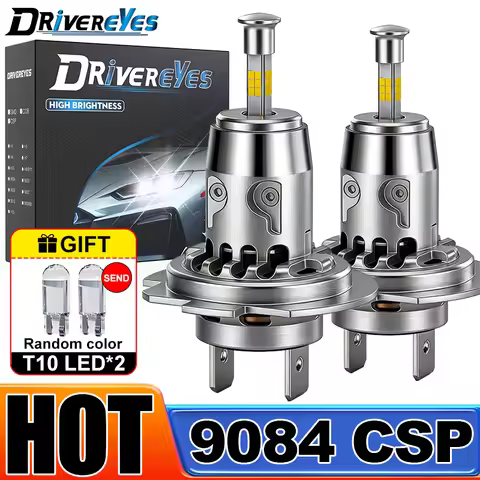 2PCS H7 LED H1 Car Lights Canbus 1:1 Mini 360 CSP Turbo Fan Auto Bulbs 12V 6000K White With T10 Repl