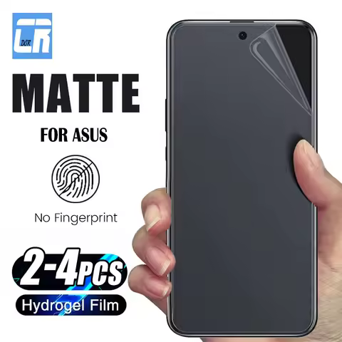 2-4Piece Anti-Fingerprint Screen Protector for Asus ROG Phone 9 8 Pro 9 FE Matte Hydrogel Film for Z