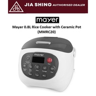 Mayer 0.8L Rice Cooker with Ceramic Pot MMRC20