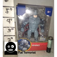 FT ZD Toys 4 Inch Rhino MISB 3.75" 1:18
