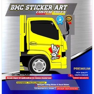 BMC DECAL STICKER CABIN TRUCK HEREX MATERIAL LIGHT UP