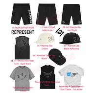 247 Representative T-Shirt | CAP 2 in 1 Half Tight Hat/Muscle Compression/Running Pants