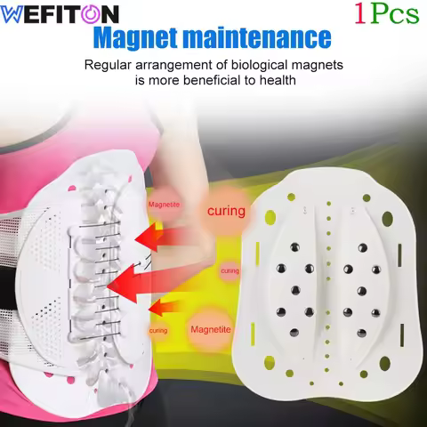 1Pcs Lumbar Decompression Back Brace - Lower Back Brace with Pulley System for Strains,Sciatica,Disc
