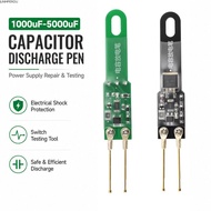 JUNMPERRD Capacitor Discharge Pen, 1000μF 5000μF AC DC Discharge Tool, Fast Discharge Non Polar Cons