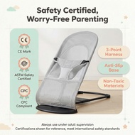 Foldable Baby Bouncer Baby Balance Chair Rocker Bouncer Chair Baby Rocker buai baby