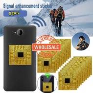 [Wholesale] Portable Outdoor Camping And Hiking Signal Enhancement Stickers Self-Adhesive Cell Phone Signal Booster Sticker Universal Cell Phone Antenna Booster