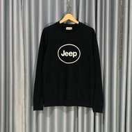 [preloved] CREWNECK JEEP SPIRIT BLACK