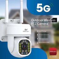 FNKvision CCTV Camera 5GWIFI Network HD 5MP Wireless PTZ Camera Waterproof Camera Can Rotate 355 Deg