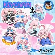 GANTUNGAN [8 Designs] ANIME Keychain takanashi hoshino Blue archive