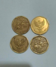 Uang Lama/Uang Kuno/Uang Mahar 100 Rupiah Tahun 1991