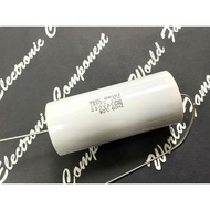 American CDE 950 16uF 250V (ac) 5% 950CQW16J Horizontal Metal Film Capacitor x1