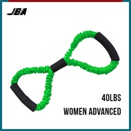 JBA Resistance Band 5 Levels 8 Shape 150 lbs Durable Exercise Band For Men Elastic Strap For Workout