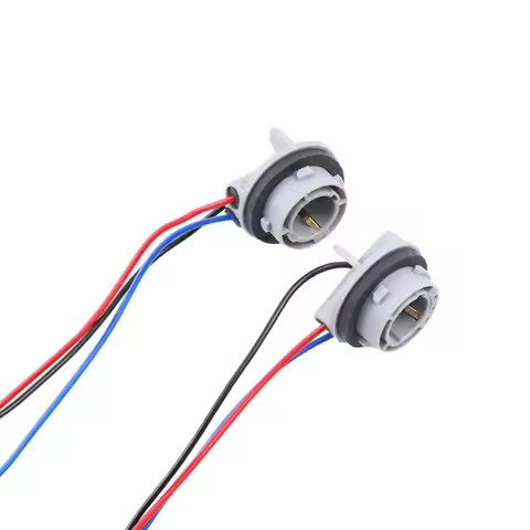 2pcs Car Brake Light 1157 Bulb Socket BAY15D Lamp Holder P21/5W for Honda CRV Accord Odeysey Crossto