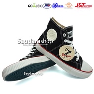 HITAM Warrior Classic Shoes/Warrior School Shoes/Black Warrior Shoes-37