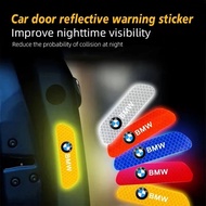 4PCS/set Car Reflective Strips Warning Stickers Accessories For BMW E46 E39 E90 E60 E36 F30 F10 E34 