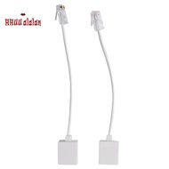2 socket 8P4C / RJ45 male RJ11 6P4C to female M / F Adapter telephone Ethernet