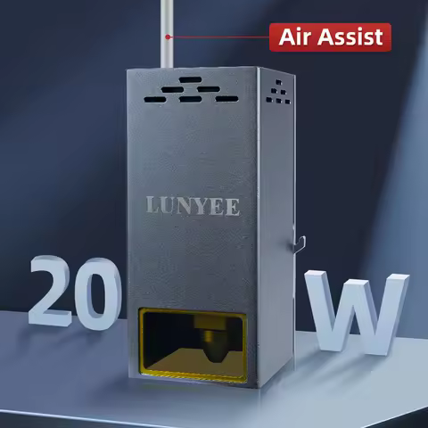 20W 4 Diode Laser Head,Laser Module for CNC Laser Machine,CNC DIY Wood Engraver Router Cutter 130W C