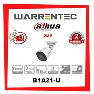 DAHUA 2MP IR HDCVI FIXED-FOCAL BULLET CAMERA - B1A21-U