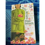 Novel Baju Melayu Hijau Serindit - Syud / Jemari Seni (TERPAKAI)