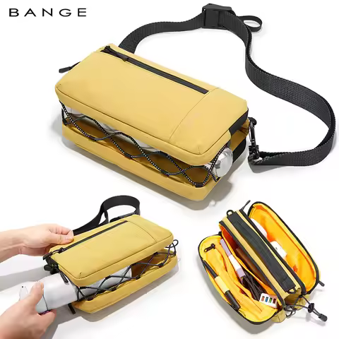 BANGE Daily Soft Unisex Waterproof Casual Lightweight Bag Men Messenger Bag