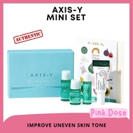 AXIS-Y Mini Set Glow 4in1 Cleanser Toner Ampoule Serum