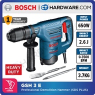Bosch GSH 3 E Professional Demolition Hammer With SDS-Plus 650W (GSH3E)