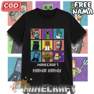 MINECRAFT Children's T-shirt - MINECRAFT children's T-shirt - Free Name Children's T-shirt