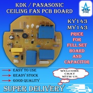 KY143 / MY143 KDK / PANASONIC Ceiling Fan Pcb Board High Quality Spare Part