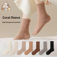 Women Fuzzy Socks Warm Fluffy Socks Thick Slipper Socks Long Socks