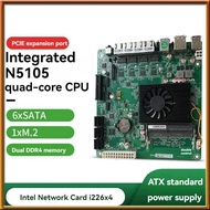 [chasoedivine.] N5105 Motherboard for NAS System Soft Routers N5105 ITX Motherboards with 2.5G Netwo
