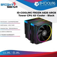 ID-COOLING FROZN A620 ARGB Tower CPU Cooler Black - (LGA1700/1200/115X/AM4/AM5)