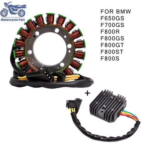 Motorcycle Stator Coil Regulator Rectifier Kit For BMW F650GS F750GS F800R F800S F800GS F800GT F800S
