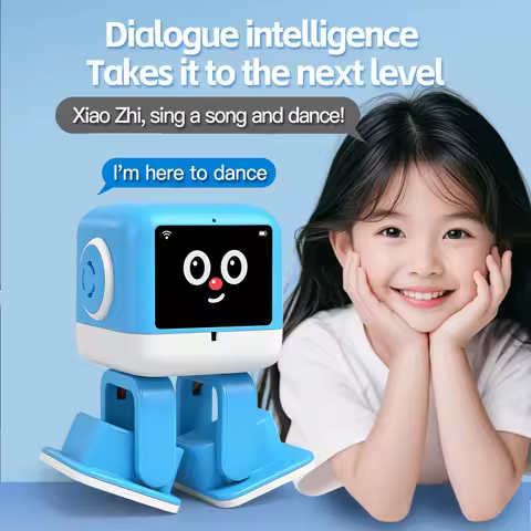 Smart AI Intelligent Robot Early Education Toys for Children Speech Recognition Voice Interactive Ed