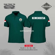 POLOSHIRT KEMENTERIAN DESA 05 - Kaos SDGs Desa FREE NAMA DESA - Kaos Kerah KEMENDESA MURAH