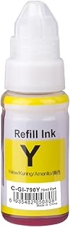 GI-790 GI790 Compatible with Canon Printer Ink Bottle Refill for Canon Pixma G1000 G2000 G2010 G3000 G3010 G4000 G4010 [theinksupply] - Standard(135ml/70ml),Yellow