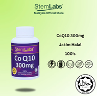 [LULUS KKM] StemLabs CoQ10 300mg 100's Tenaga TTC Jakim HalalS
