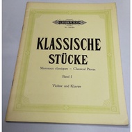 Klassische Stucke Morceaux Classiques (Classical Pieces) Band 1 Violine und Klavier