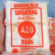 Singkong Keju Raos Siap Goreng / Singkong Enak Frozen