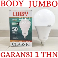 CAHAYA LED BULB / LED LAMP LUBY CLASSIC WHITE LIGHT 1 YEAR WARRANTY 24W-50W