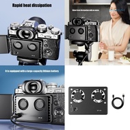 BTM Camera Heatsink Radiator Low Noise Reduction Support Heat Dissipation for ZV-E1 A7M4 A7C A7S3 ZV