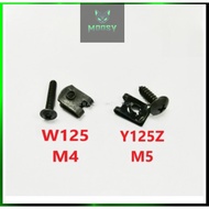 M4 &amp; M5 Universal Motorcycle Cover Set Body Screw Clip Set car (M5 &amp; M4 x16) Y15ZR/LC135/EX5/DREAM/SRL/FZ/NVX/RS150R/RFS