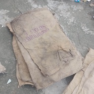 karung kain goni bekas sortir random