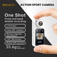 Mini Action Camera Dash Action Camera Moto Professional 2K/30FPS Video Digital Camera Waterproof WiF