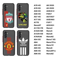 Shockproof Case For OPPO A58 5G/A78 5G/A98/A17/A17K/A76/A36/Reno8T/A16/A16K/A15 Cartoon Pattern Soft
