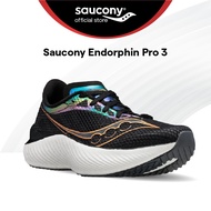 Saucony Endorphin Pro 3 Road Running Race Shoes Men - Black/Goldstruck S20755-10