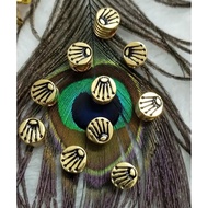 Masdora Emas 916 Crown Black Beads
